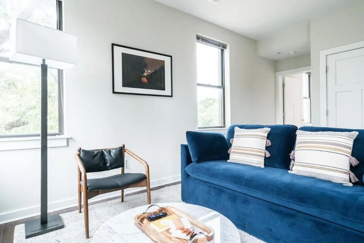 דירה נאשוויל Cozysuites Two Charming Music Row Condos W Parking ארצות הברית