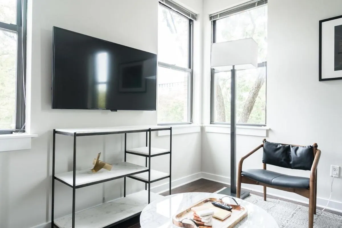 דירה נאשוויל Cozysuites Two Charming Music Row Condos W Parking ארצות הברית