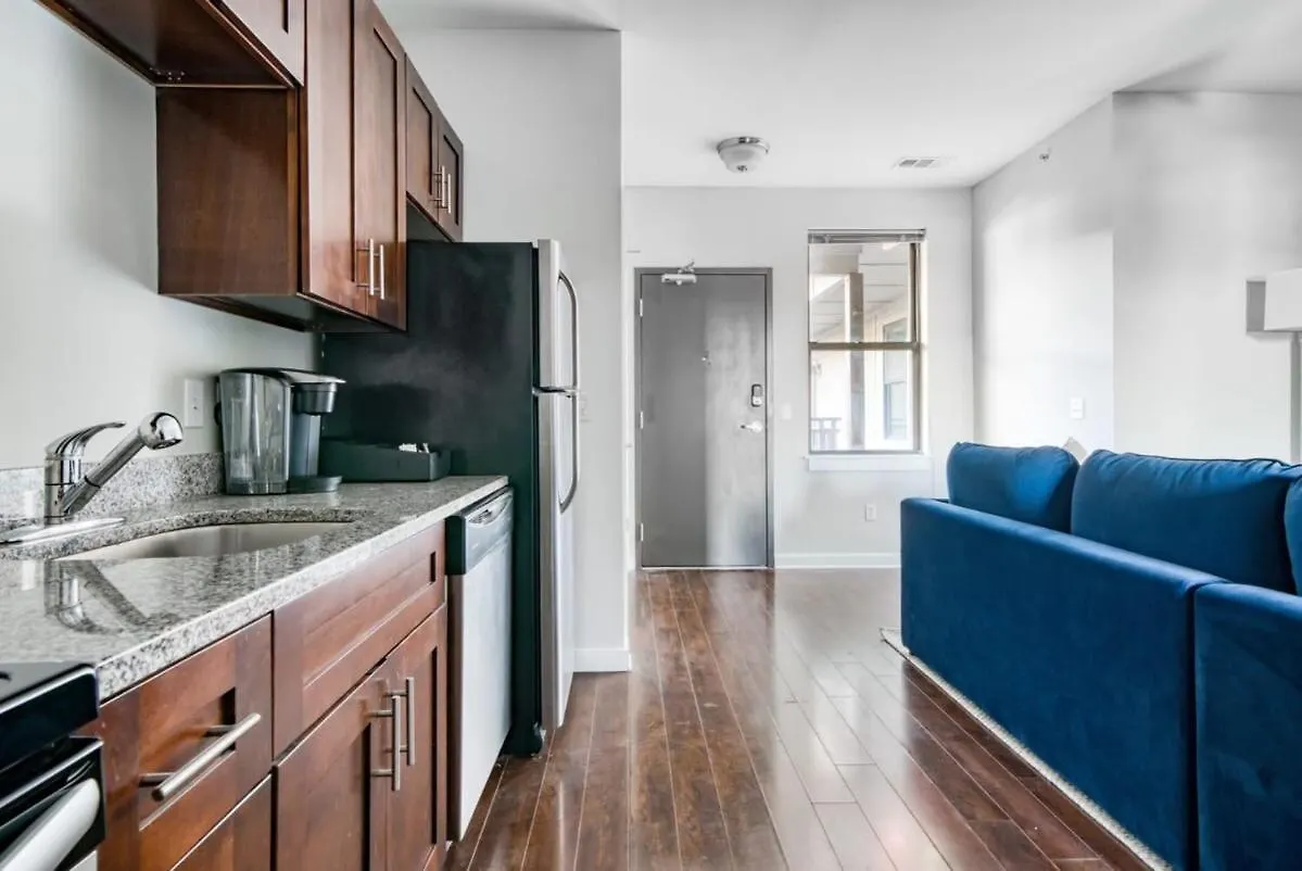 נאשוויל Cozysuites Two Charming Music Row Condos W Parking 0*,
